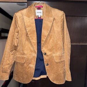 Boden Camel Corduroy Blazer
